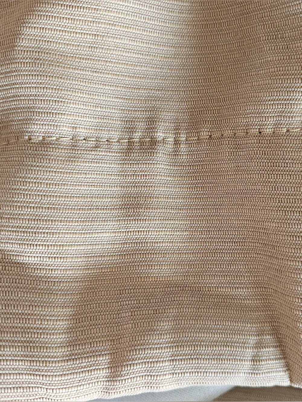 Gold/Neutral Tan Window Curtain Panels -